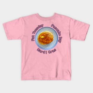 Pancake Day AKA Fat Tuesday Kids T-Shirt